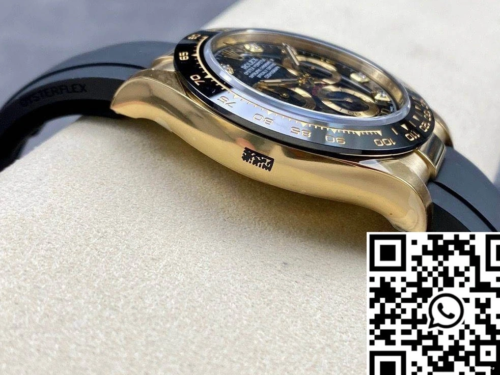 M116518ln-0078 Daytona Rolex Rubber Clean Cosmograph Factory Strap 0223